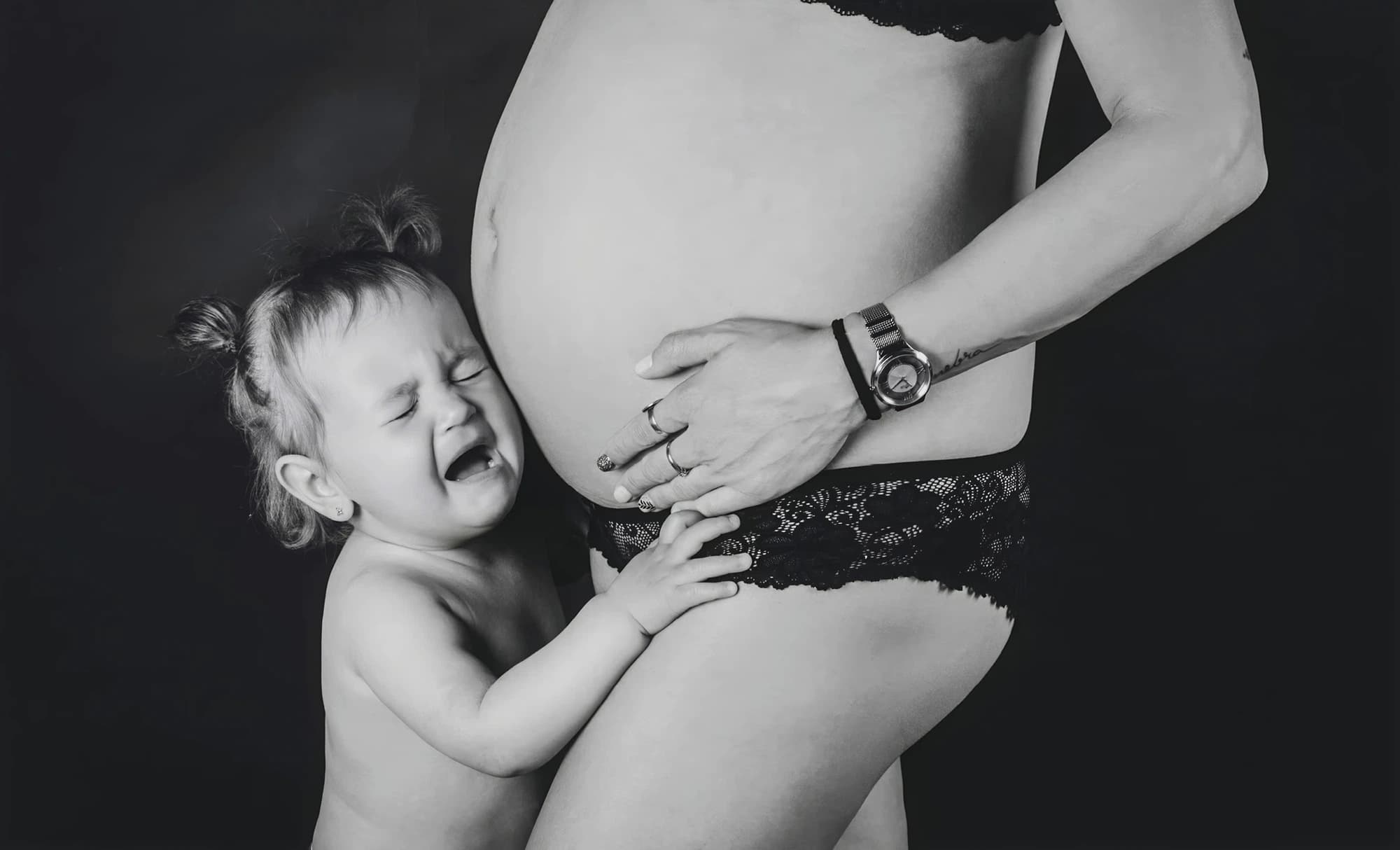 Fotografía de embarazo — Colomer Fotógrafos