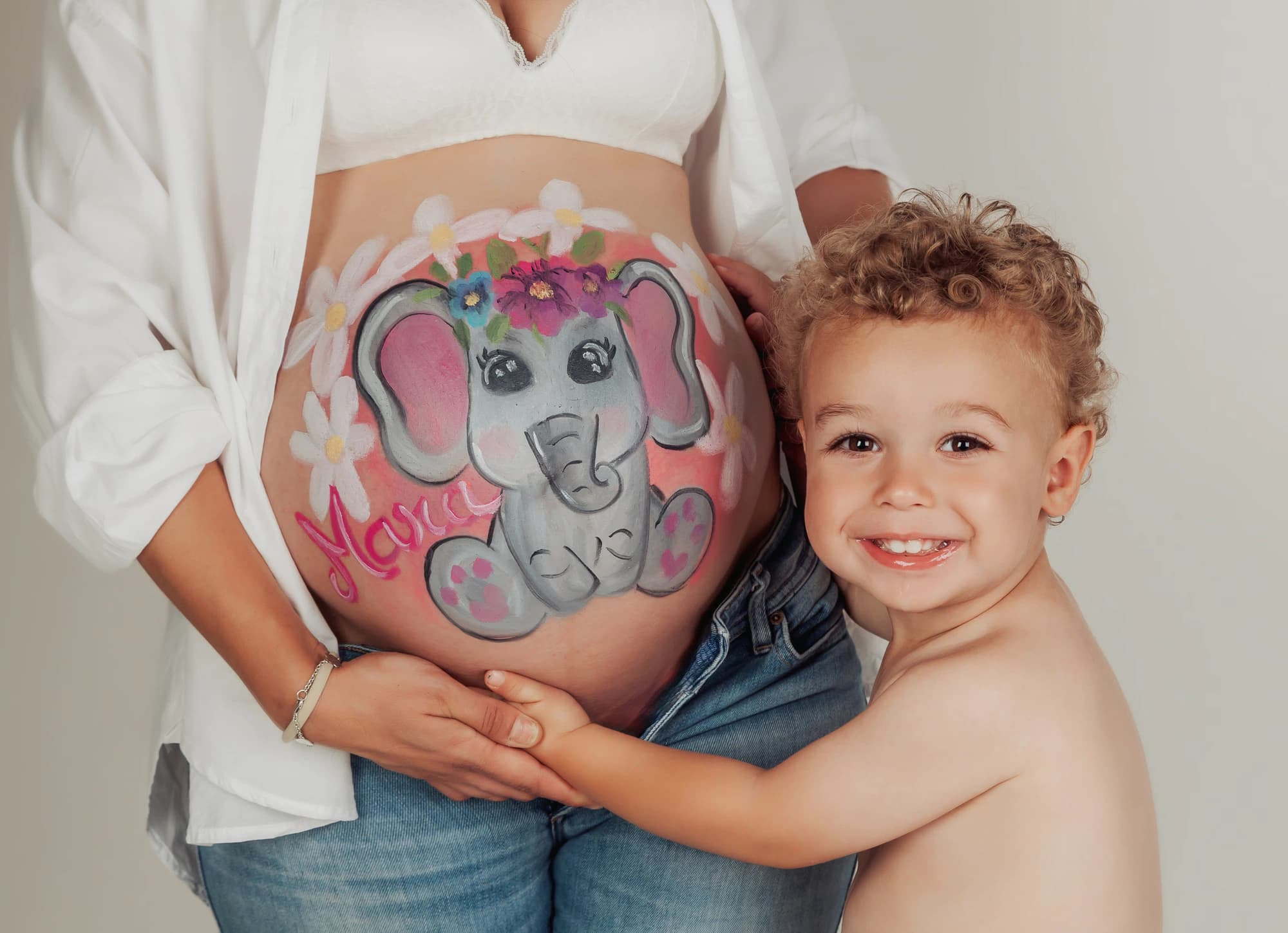 Fotografía de embarazo — Colomer Fotógrafos