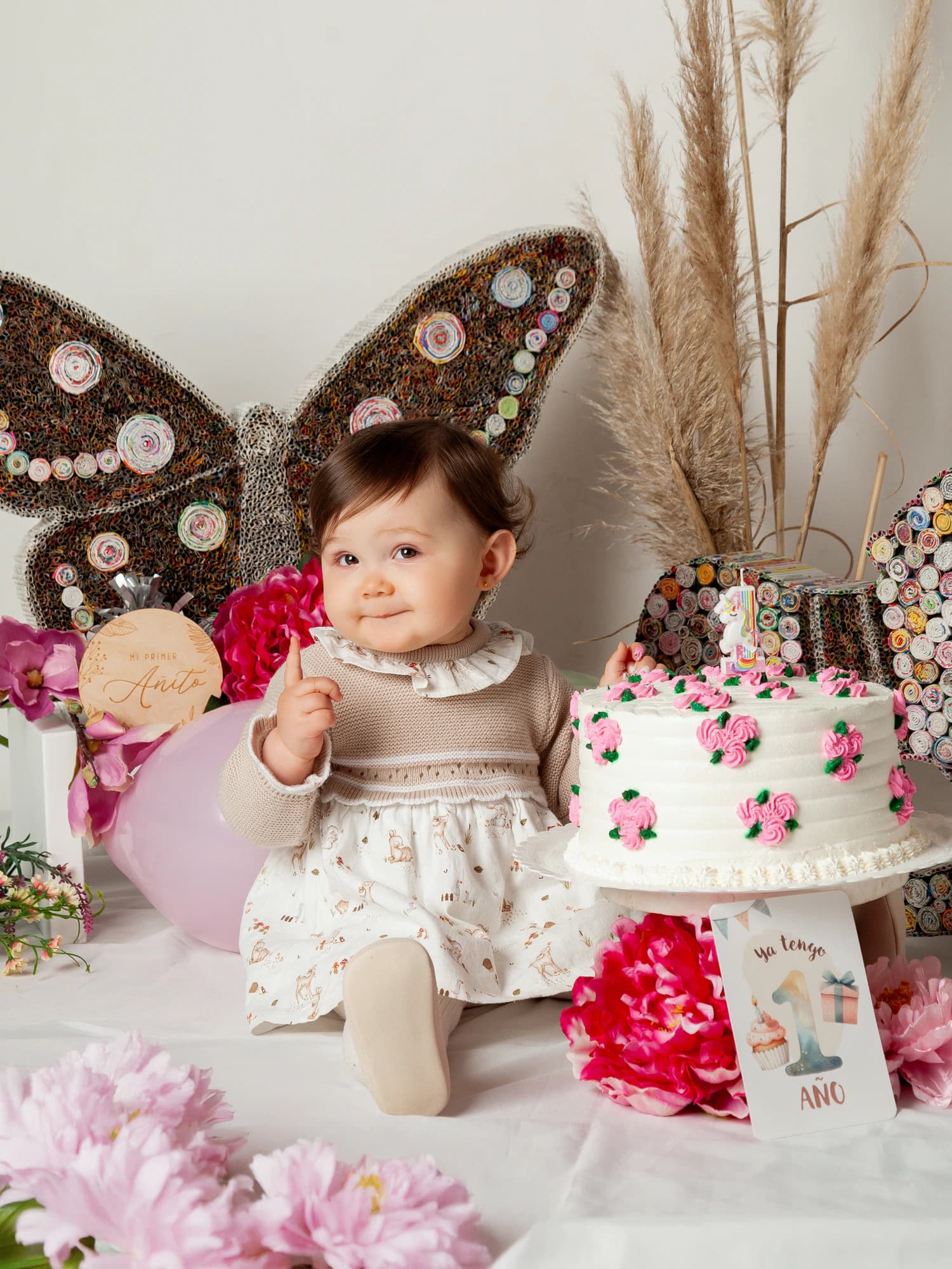Sesión smash cake — Colomer Fotógrafos