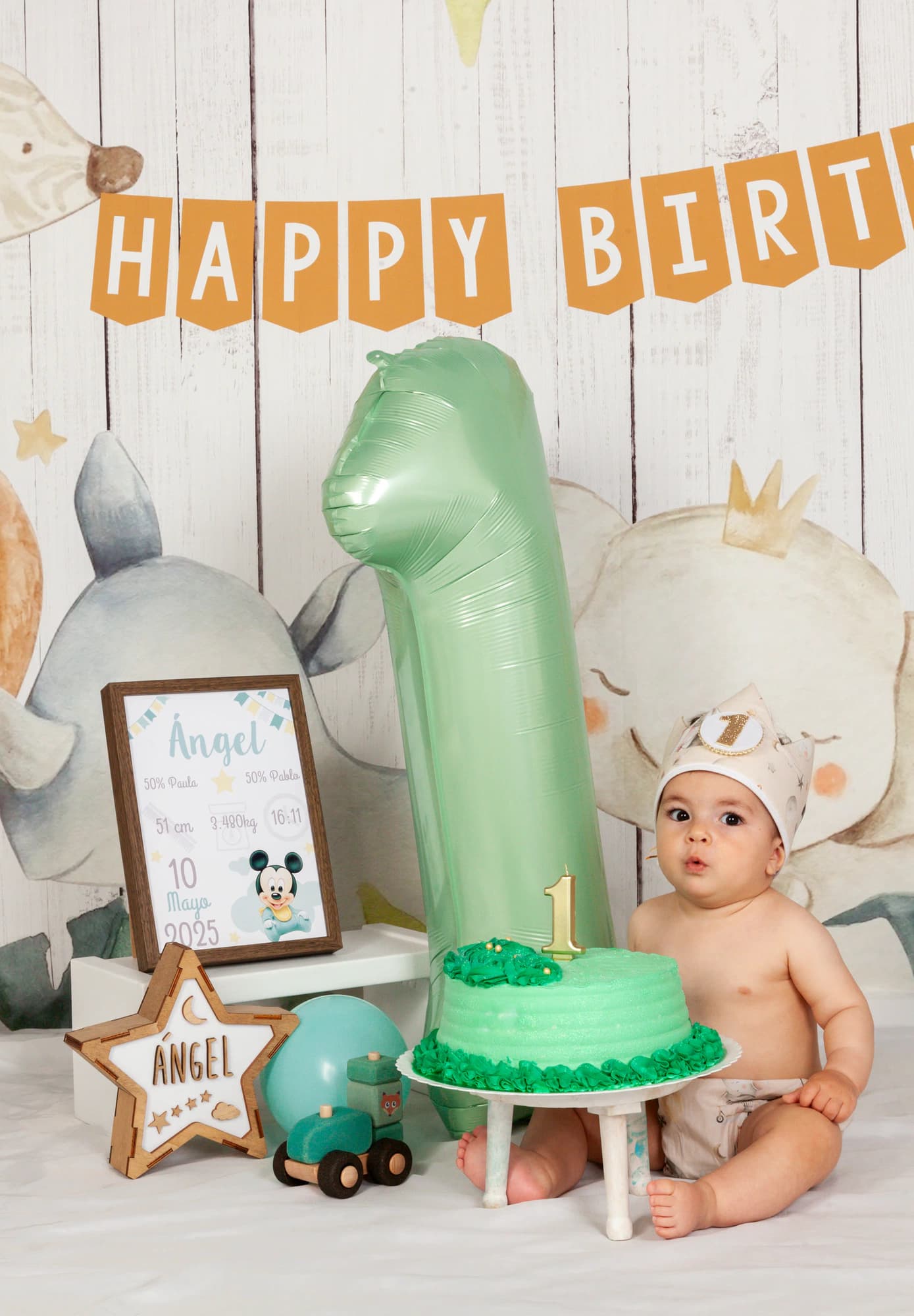 Sesión smash cake — Colomer Fotógrafos