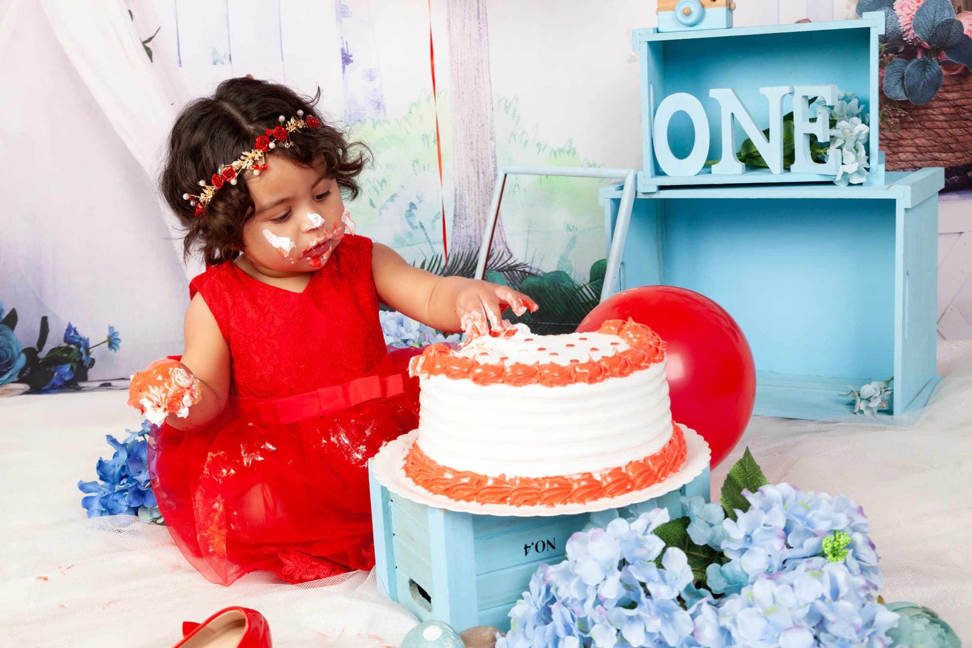Sesión smash cake — Colomer Fotógrafos