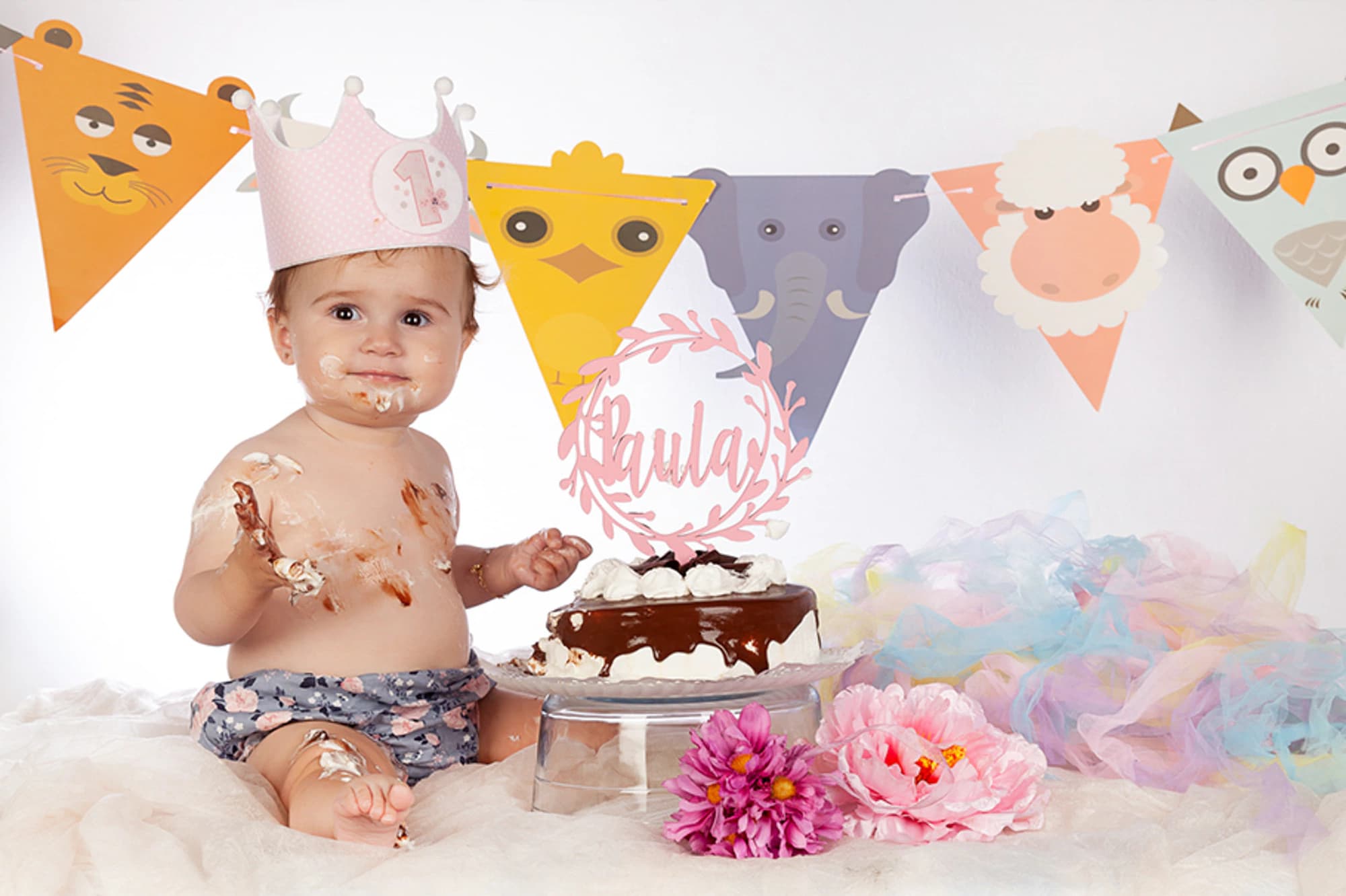 Sesión smash cake — Colomer Fotógrafos