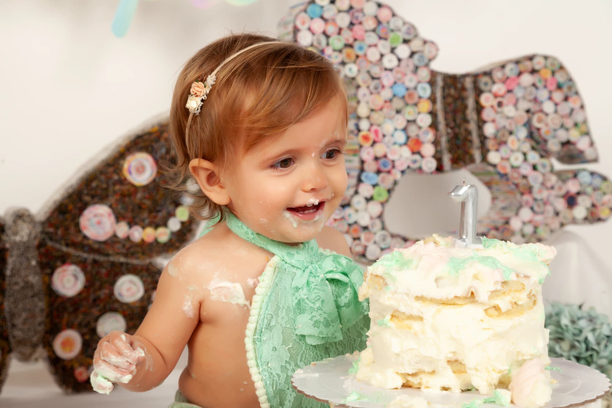 Sesión smash cake — Colomer Fotógrafos